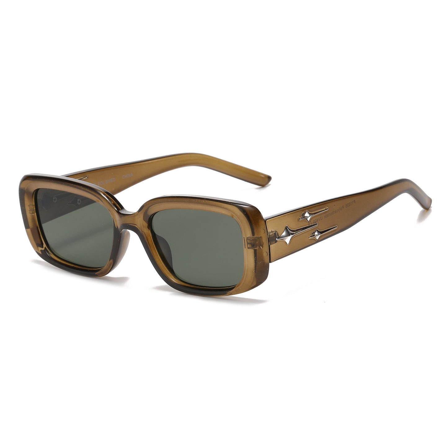 Colton - Amber / Dark Green