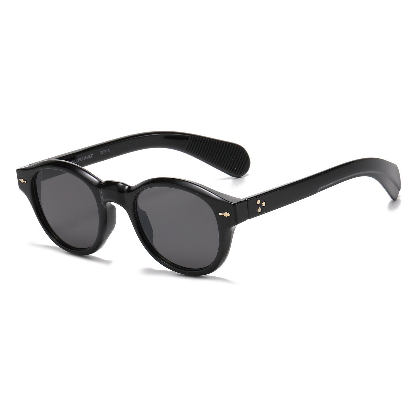 Ashford - Black / Grey Solid