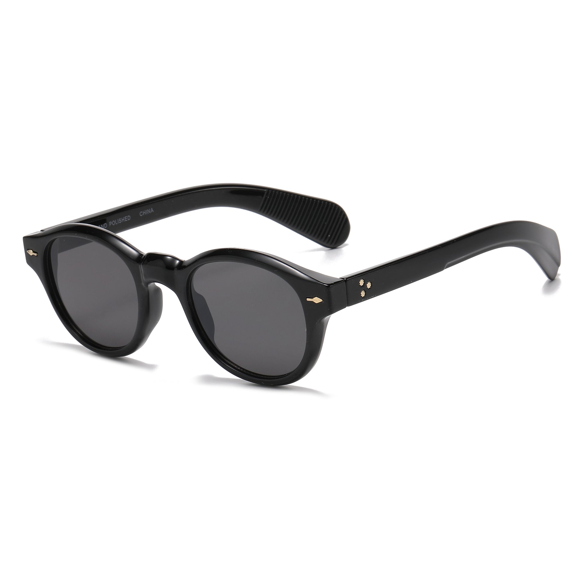 Ashford - Black / Grey Solid