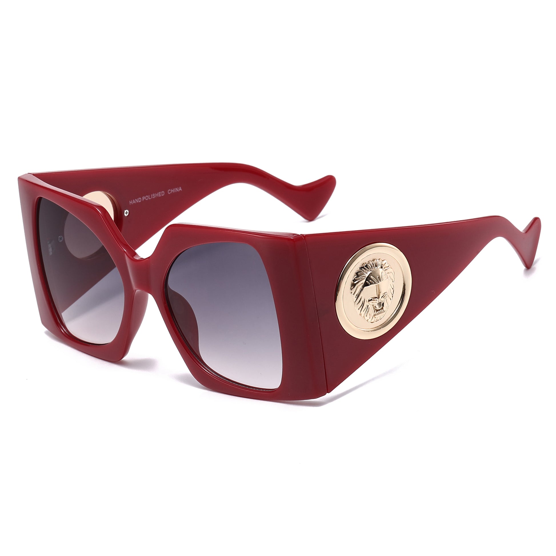 Empire - Burgundy Red / Gradient Grey