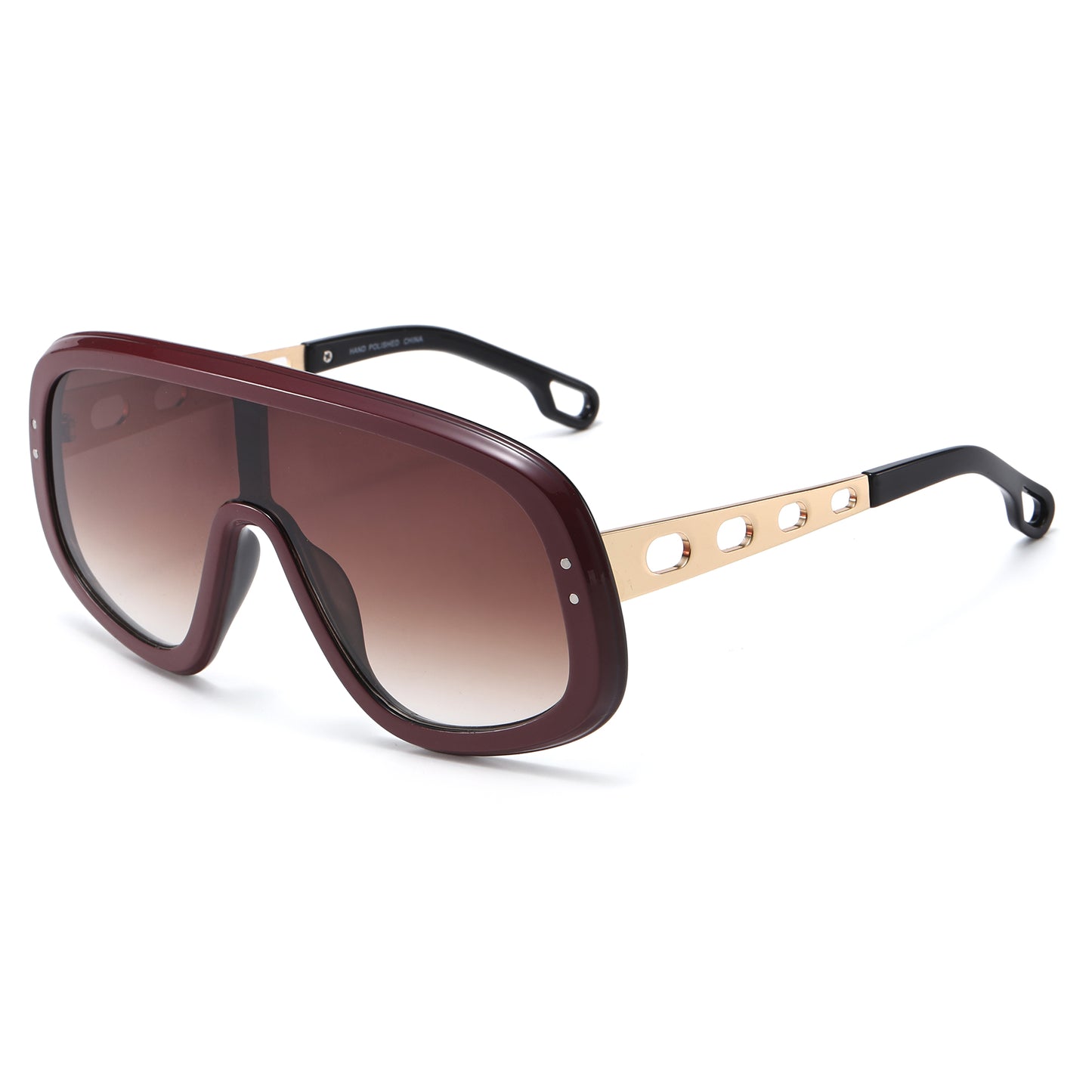 Fortress - Burgundy / Gradient Brown