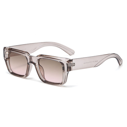 Brutalist - Clear Grey / Gradient Brown Pink