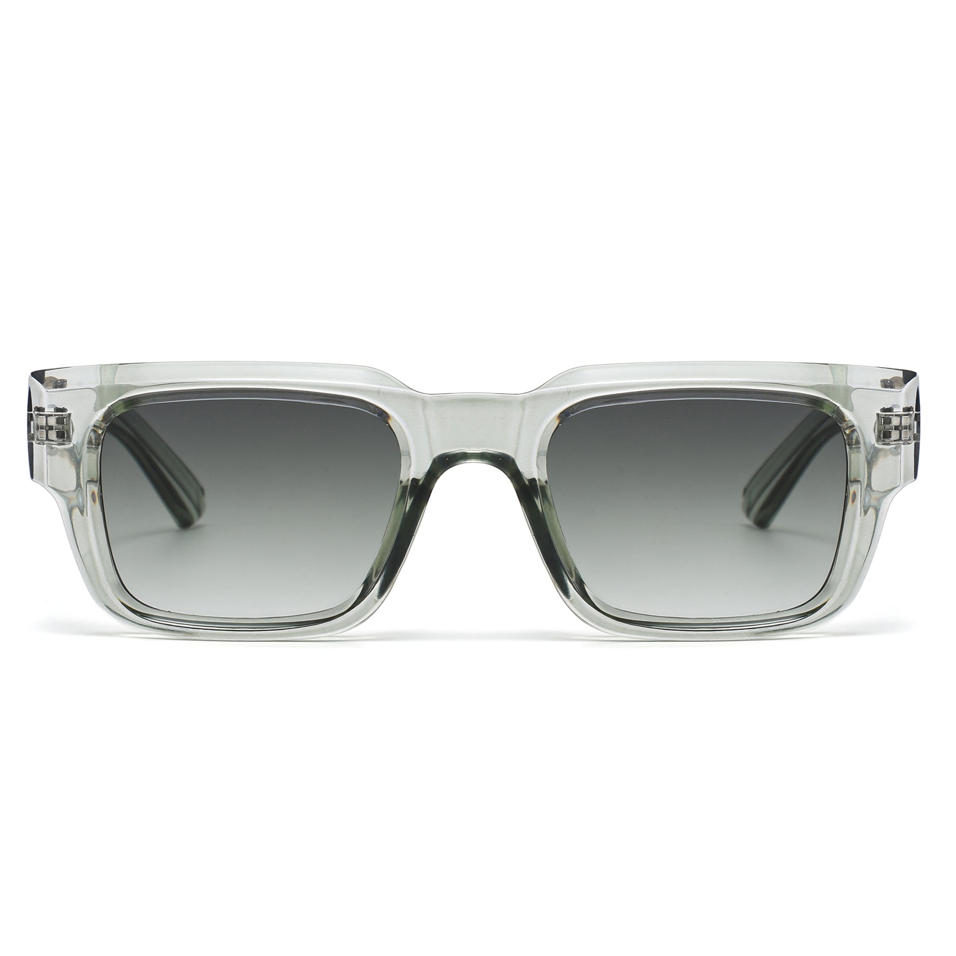 Brutalist - Clear Green / Gradient Grey