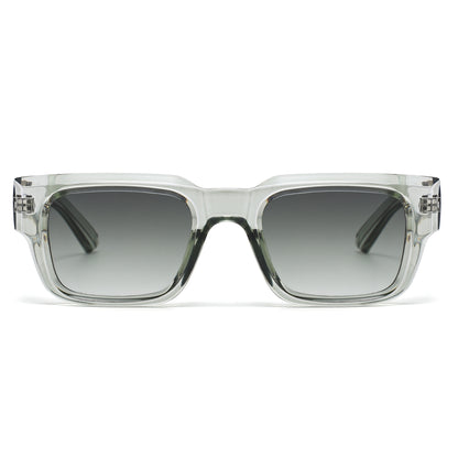 Brutalist - Clear Green / Gradient Grey