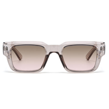 Brutalist - Clear Grey / Gradient Brown Pink