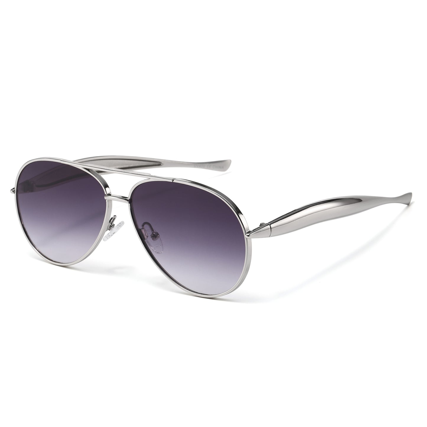 Voyager - Silver / Purple Gradient