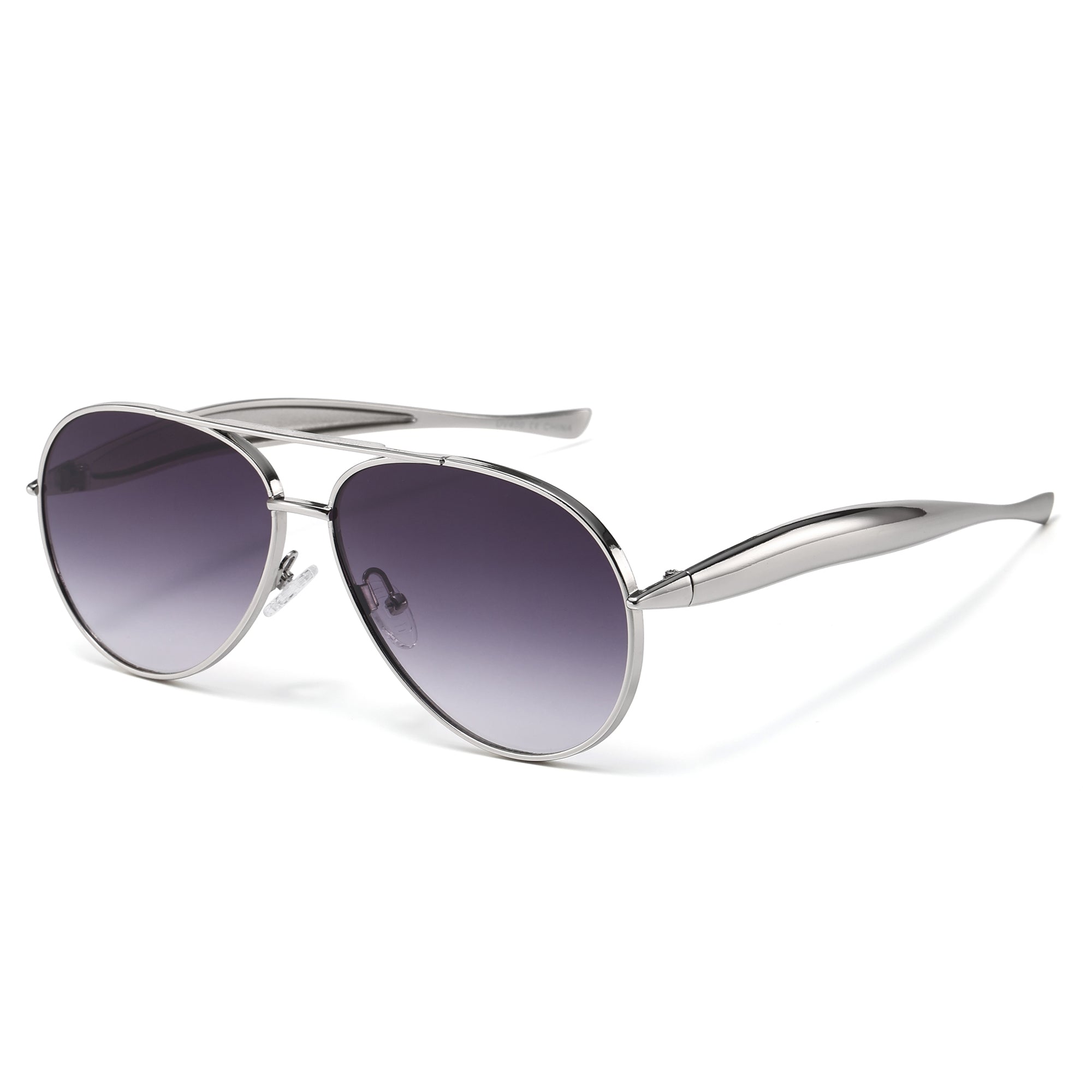 Voyager - Silver / Purple Gradient